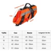 Taille des gilets pour chien